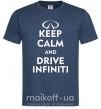 Мужская футболка Drive Infiniti Темно-синий фото