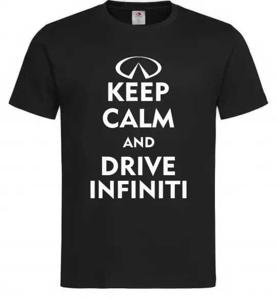 Мужская футболка Drive Infiniti Черный фото