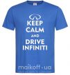 Чоловіча футболка Drive Infiniti Яскраво-синій фото