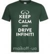 Чоловіча футболка Drive Infiniti Темно-зелений фото