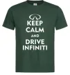 Мужская футболка Drive Infiniti Темно-зеленый фото