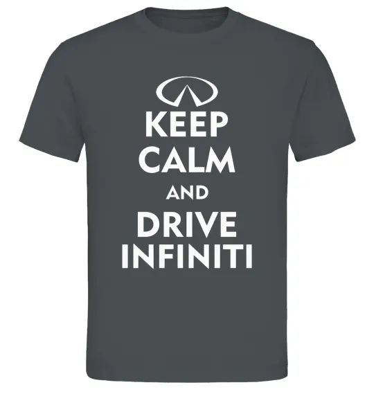 Мужская футболка Drive Infiniti Графит фото