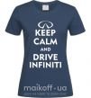 Женская футболка Drive Infiniti Темно-синий фото