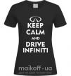 Жіноча футболка Drive Infiniti Чорний фото