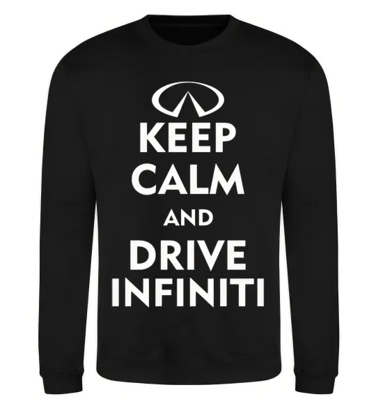 Світшот Drive Infiniti Чорний фото