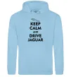 Чоловіча толстовка (худі) Drive Jaguar Блакитний фото