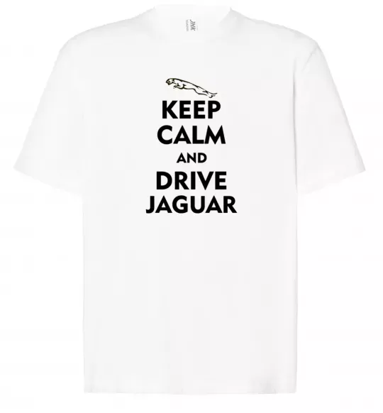 Футболка Оверсайз Drive Jaguar Білий фото