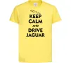 Дитяча футболка Drive Jaguar Лимонний фото