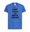 Детская футболка Drive Jaguar Ярко-синий фото