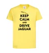 Детская футболка Drive Jaguar Лимонный фото