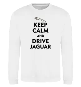 Свитшот Drive Jaguar Белый фото