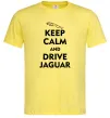 Чоловіча футболка Drive Jaguar Лимонний Чоловіча футболка Drive Jaguar Лимонний фото