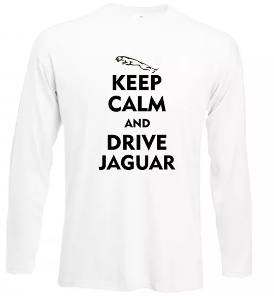 Лонгслів Drive Jaguar Білий фото