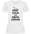 Женская футболка Drive Jaguar Белый Женская футболка Drive Jaguar Белый фото