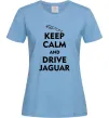 Женская футболка Drive Jaguar Голубой Женская футболка Drive Jaguar Голубой фото