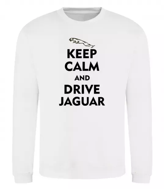 Світшот Drive Jaguar Білий фото