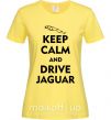 Женская футболка Drive Jaguar Лимонный фото