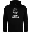Чоловіча толстовка (худі) Drive Jaguar Чорний фото