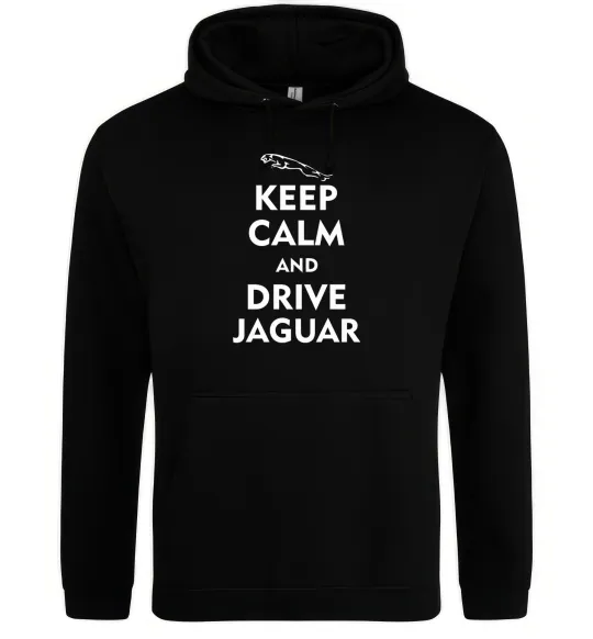 Женская толстовка (худи) Drive Jaguar Черный фото