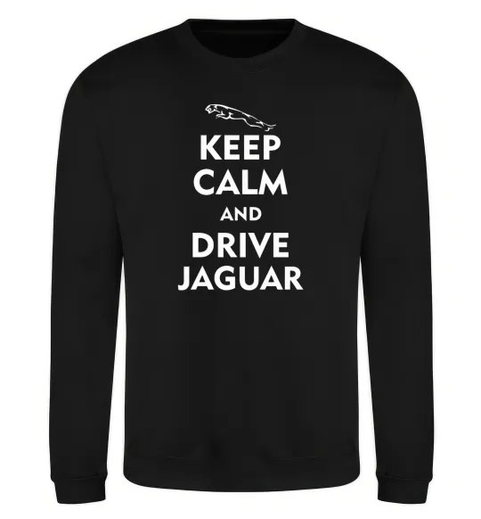 Свитшот Drive Jaguar Черный фото