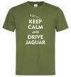 Чоловіча футболка Drive Jaguar Оливковий Чоловіча футболка Drive Jaguar Оливковий фото