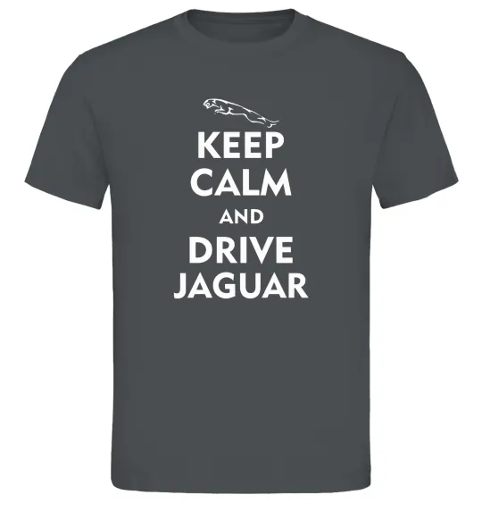 Чоловіча футболка Drive Jaguar Графіт фото