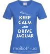 Женская футболка Drive Jaguar Ярко-синий фото