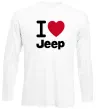 Лонгслив I Love Jeep Белый Лонгслив I Love Jeep Белый фото