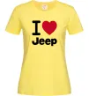 Жіноча футболка I Love Jeep Лимонний Жіноча футболка I Love Jeep Лимонний фото