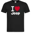 Мужская футболка I Love Jeep Черный Мужская футболка I Love Jeep Черный фото