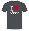 Мужская футболка I Love Jeep Графит Мужская футболка I Love Jeep Графит фото