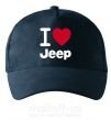 Кепка I Love Jeep Темно-синий фото
