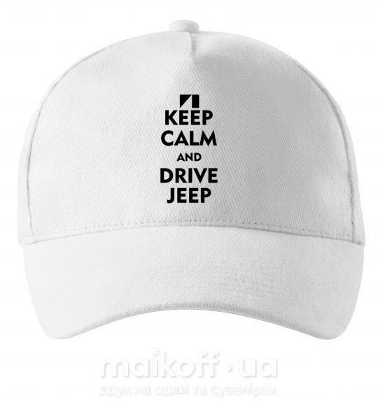 Кепка Drive Jeep Білий фото