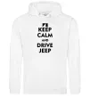 Мужская толстовка (худи) Drive Jeep Белый фото