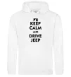 Жіноча толстовка (худі) Drive Jeep Білий фото