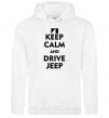 Женская толстовка (худи) Drive Jeep Белый фото