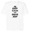 Футболка Оверсайз Drive Jeep Білий фото