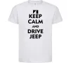 Детская футболка Drive Jeep Белый Детская футболка Drive Jeep Белый фото