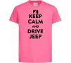 Детская футболка Drive Jeep Ярко-розовый Детская футболка Drive Jeep Ярко-розовый фото