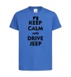 Дитяча футболка Drive Jeep Яскраво-синій фото