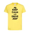 Дитяча футболка Drive Jeep Лимонний фото