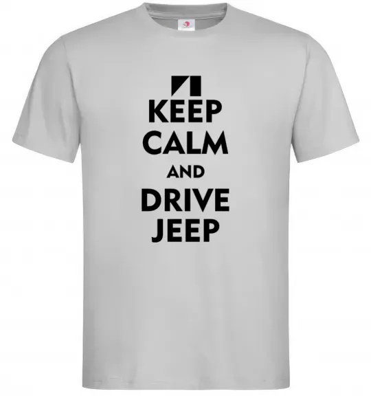 Мужская футболка Drive Jeep Серый фото