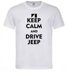 Мужская футболка Drive Jeep Белый фото