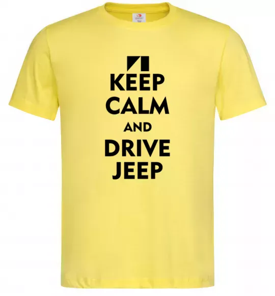 Мужская футболка Drive Jeep Лимонный фото
