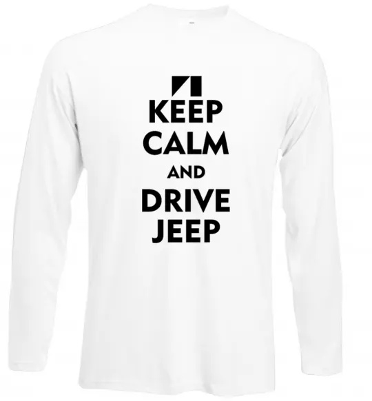 Лонгслив Drive Jeep Белый фото