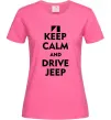 Жіноча футболка Drive Jeep Яскраво-рожевий фото