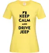 Жіноча футболка Drive Jeep Лимонний фото