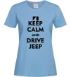 Жіноча футболка Drive Jeep Блакитний фото