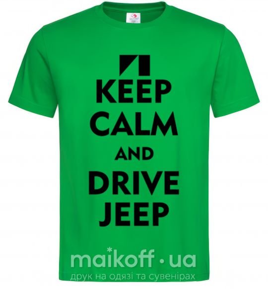 Мужская футболка Drive Jeep Зеленый фото