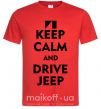 Мужская футболка Drive Jeep Красный фото